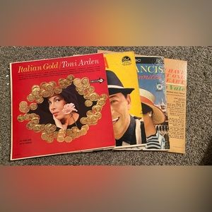 Italian Vinyl Record Bundle